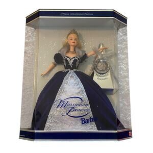 NIB Millennium Princess 2000 Barbie Doll Special Edition w/ Millennium Keepsake